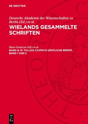 bokomslag M. Tullius Cicero's Sämtliche Briefe, Band 1 Und 2