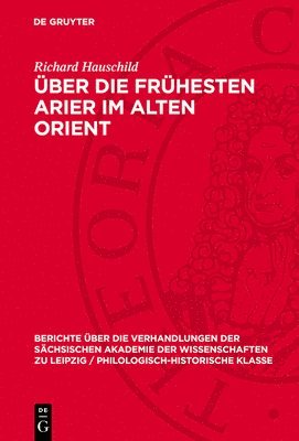 bokomslag Über Die Frühesten Arier Im Alten Orient