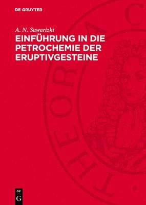 bokomslag Einführung in Die Petrochemie Der Eruptivgesteine