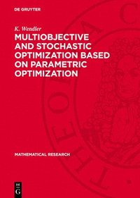 bokomslag Multiobjective and Stochastic Optimization Based on Parametric Optimization