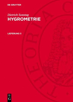 Dietrich Sonntag - Dietrich Sonntag: Hygrometrie, Inbunden