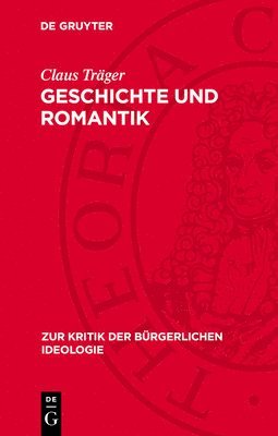 bokomslag Geschichte Und Romantik