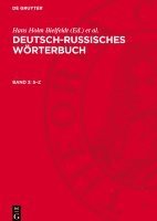 bokomslag Deutsch-Russisches Wörterbuch, Band 3, S-Z