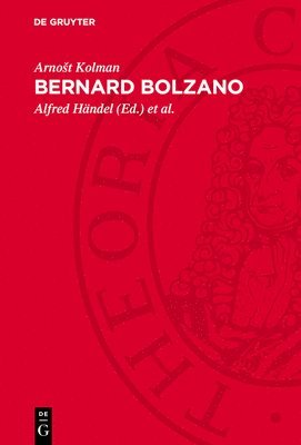 bokomslag Bernard Bolzano