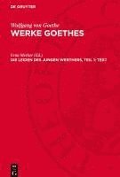 bokomslag Werke Goethes, Die Leiden des Jungen Werthers, Teil 1: Text