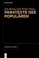 Jörg Döring, Niels Werber - Paratexte Des Populären, Inbunden