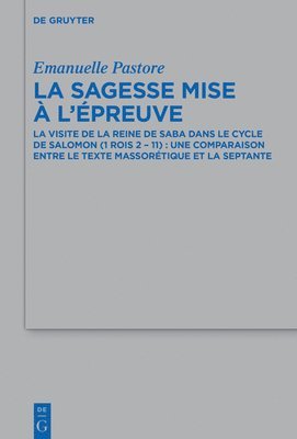 Emanuelle Pastore - La Sagesse Mise À l'Épreuve, Inbunden