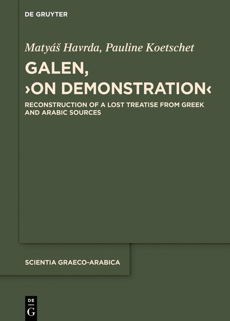 Galen, On Demonstration 1