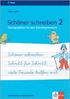 bokomslag Schöner schreiben Schritt für Schritt, viele Freunde helfen mit. Vereinfachte Ausgangsschrift 2. Jahrgangsstufe + DIN A5 Übungsheft