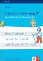 Schöner schreiben Schritt für Schritt, viele Freunde helfen mit. Vereinfachte Ausgangsschrift 2. Jahrgangsstufe + DIN A5 Übungsheft