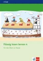 bokomslag Flüssig lesen lernen / Arbeitsheft für das Üben zu Hause 4. Schuljahr