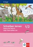 bokomslag Schreiben lernen Schritt für Schritt, viele Tiere helfen mit. Neubearbeitung. Arbeitsheft VA für Rechtshänder 1. Schuljahr