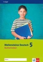 bokomslag Meilensteine Deutsch - Rechtschreiben. 5. Klasse