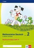 bokomslag Meilensteine Deutsch in kleinen Schritten. Heft 1 Klasse 2. Rechtschreiben - Ausgabe ab 2017