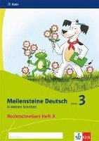 bokomslag Meilensteine Deutsch in kleinen Schritten. Heft 1. Klasse 3. Rechtschreiben - Ausgabe ab 2017