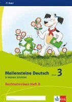 bokomslag Meilensteine Deutsch in kleinen Schritten. Heft 2. Klasse 3. Rechtschreiben - Ausgabe ab 2017