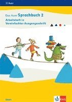 bokomslag Das Auer Sprachbuch 2. Arbeitsheft in Vereinfachter Ausgangsschrift Klasse 2. Ausgabe Bayern