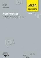 bokomslag Lesen. Das Training - Neubearbeitung. Lesefertigkeiten - Lesegeläufigkeiten - Lesestrategien. Lehrerband mit Audio-CD II. ab 7. Klasse