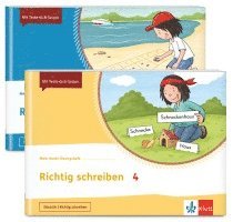 bokomslag Mein Anoki-Übungsheft - Paket Richtig schreiben / Richtig rechnen 4