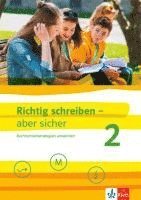 bokomslag Richtig schreiben - aber sicher 2. Schülerarbeitsheft mit Lösungen Klassen 5-7