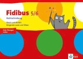 Fidibus 5/6 Arbeitsheft Rechtschreibung - Laute und Silben 1