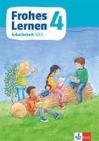 bokomslag Frohes Lernen Sprachbuch 4. Arbeitsheft in Schulausgangsschrift Klasse 4. Ausgabe Bayern