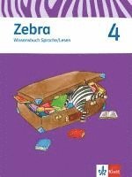 bokomslag Zebra 4 Wissensbuch Sprache/Lesen 4. Schuljahr