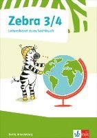 bokomslag Zebra Sachunterricht 3/4. Lehrerband mit Kopiervorlagen und CD-ROM