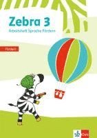 bokomslag Zebra 3. Arbeitsheft Fördern Klasse 3