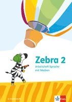 bokomslag Zebra 2. Arbeitsheft Sprache in Grundschrift Klasse 2