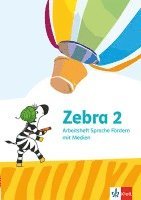 bokomslag Zebra 2. Arbeitsheft Sprache Förderheft Klasse 2