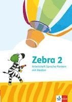 bokomslag Zebra 2. Arbeitsheft Sprache Förderheft Klasse 2