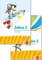 Zebra 2. Allgemeine Ausgabe. Paket: Arbeitsheft Sprache und Arbeitsheft Lesen/Schreiben Klasse 2, Häftad