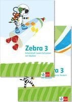 Zebra 3. Paket: Arbeitsheft Sprache Förderheft, Arbeitsheft Lesen/Schreiben Klasse 3