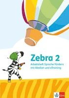 bokomslag Zebra 2. Arbeitsheft Sprache Förderheft mit eTraining Klasse 2