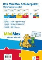 MiniMax 4. Paket für Lernende (5 Hefte: Zahlen und Rechnen A, Zahlen und Rechnen B, Größen und Sachrechnen, Geometrie, Teste-dich-selbst) - Verbrauchsmaterial Klasse 4 1