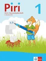 Piri 1-4. Paket Hausaufgabenheft in Druckschrift (5er-Paket) Klasse 1 1