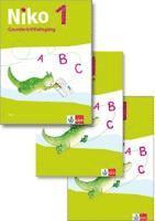 Niko. Arbeitshefte Grundschrift Teil A+B, Schreiblehrgang und Schreibtabelle 1. Schuljahr, Häftad
