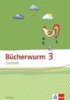 Bücherwurm Sachheft. Arbeitsheft 3. Schuljahr für Thüringen 1