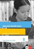 bokomslag deutsch.kombi plus 8. Kopiervorlagen mit CD-ROM. Inklusionsmaterial Klasse 8. Differenzierende Allgemeine Ausgabe