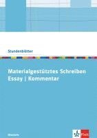 bokomslag Materialgestütztes Schreiben: Essay und Kommentar