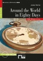 bokomslag Around the World in 80 days. Buch + CD-ROM