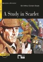 bokomslag A Study in Scarlet. Buch + Audio-CD