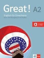 bokomslag Great! A2. Englisch für Erwachsene. Kurs- und Übungsbuch mit Audio-CD