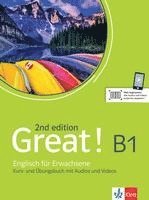 bokomslag Great! B1, 2nd edition. Kurs- und Übungsbuch + Audios + Videos online