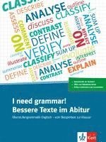 bokomslag I need grammar! Bessere Texte im Abitur