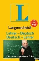 bokomslag Langenscheidt Lehrer-Deutsch/Deutsch-Lehrer