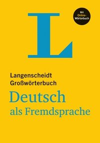 bokomslag Langenscheidt Großwörterbuch Deutsch als Fremdsprache