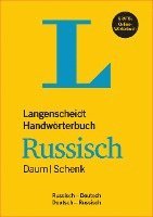 bokomslag Langenscheidt Handwörterbuch Russisch Daum/Schenk - Buch mit Online-Anbindung