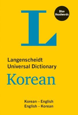 Langenscheidt Universal Dictionary Korean: Korean-English/English-Korean 1